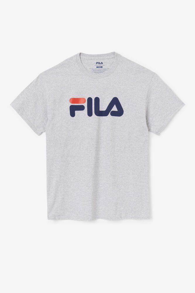 Tricou Fila Barbati Gri Logo TFDY-38974